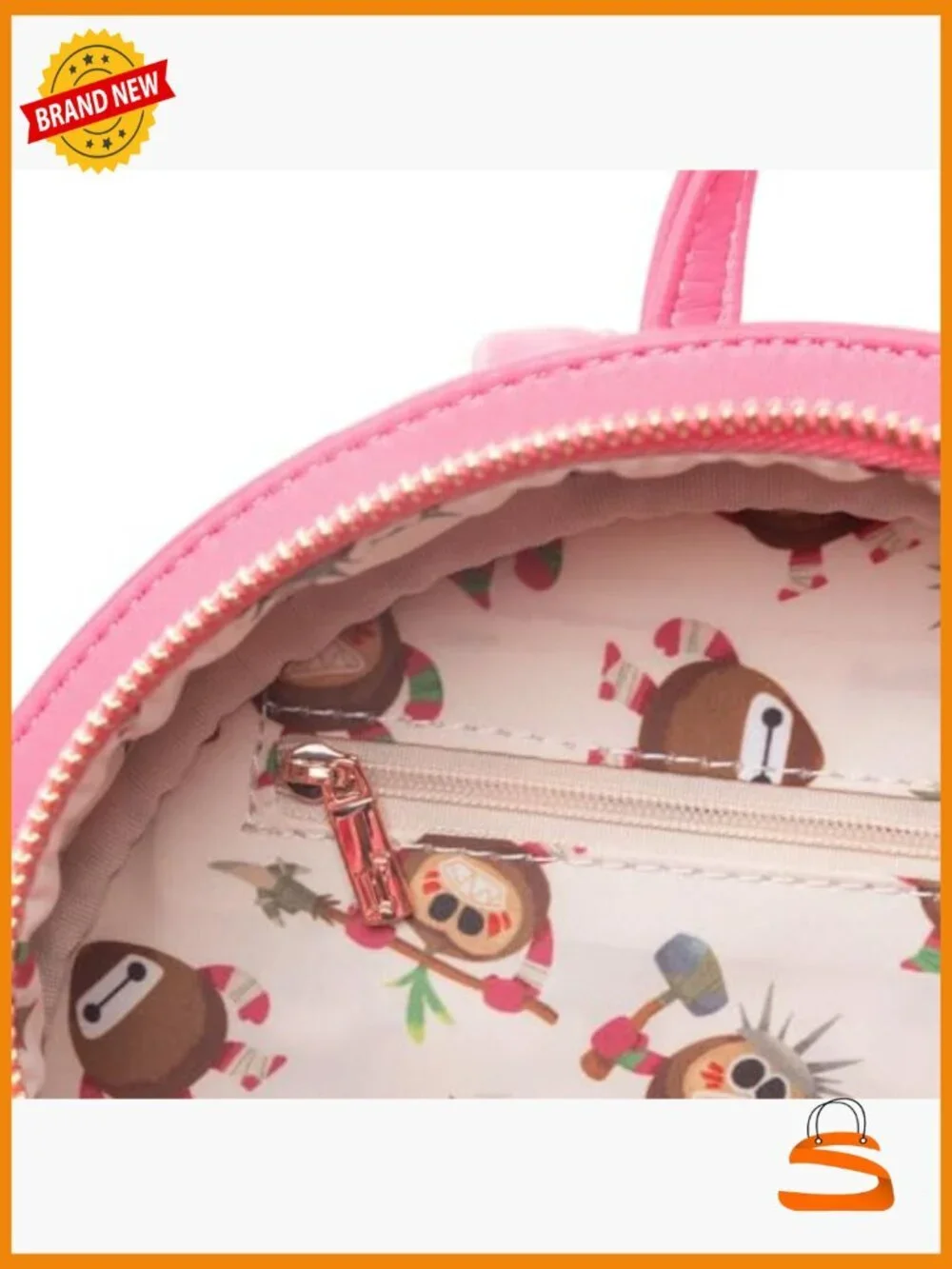 Loungefly Moana Kakamora Double Strap Shoulder Bag Purse